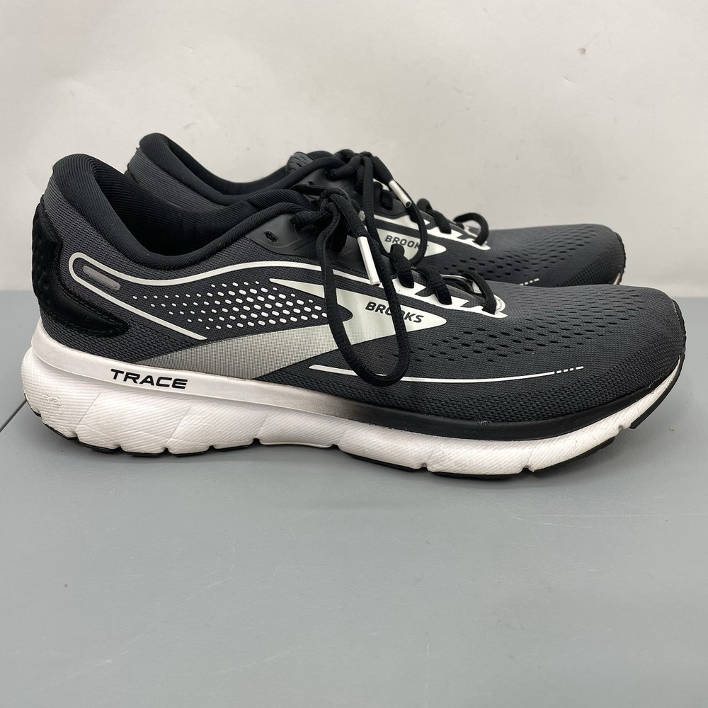 Brooks Trace 2 Shoes Sneakers Training Running Black Womens 10.5 No Insoles